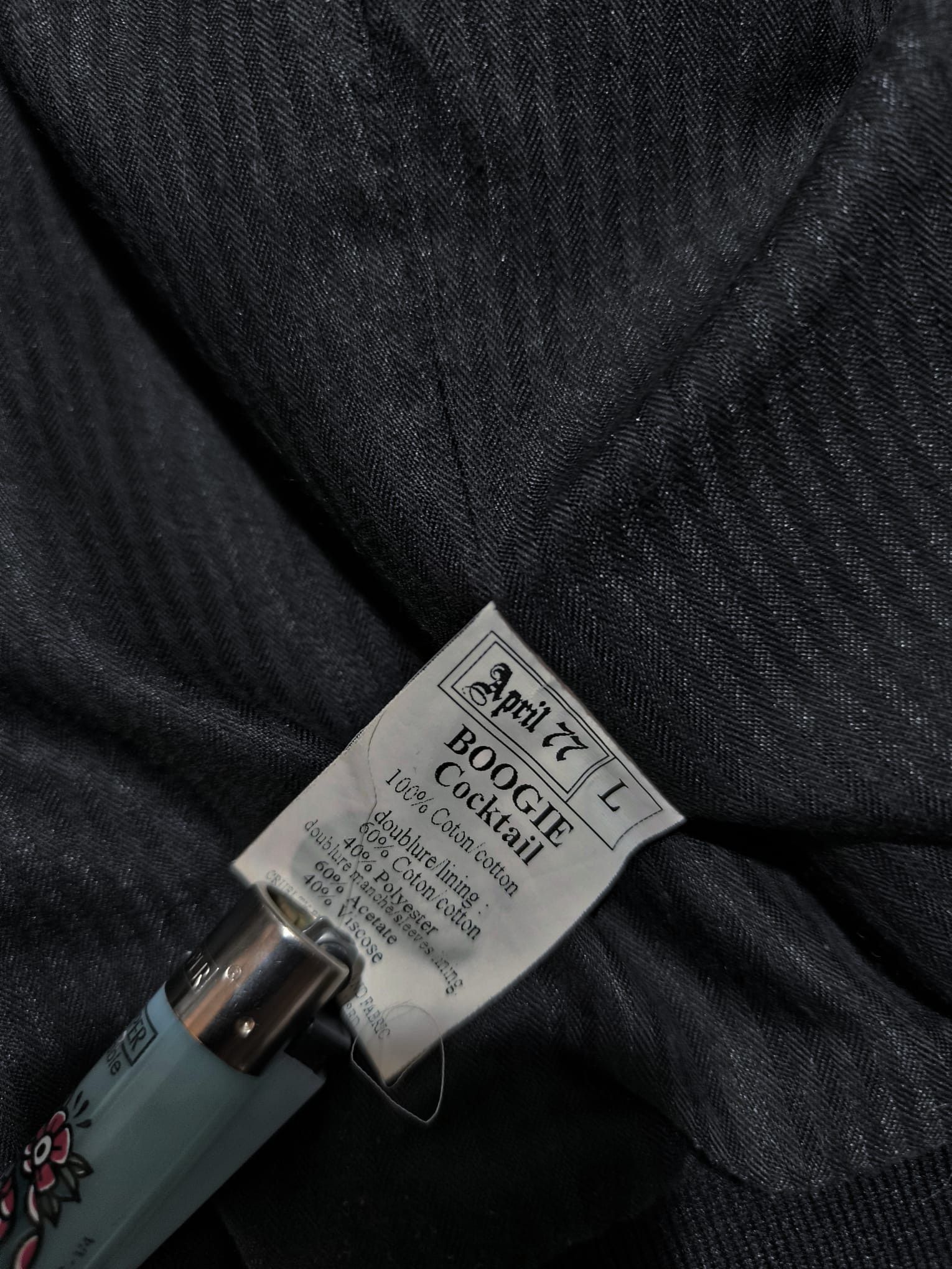 April 77 × Hedi Slimane April 77 Boogie Cocktail bomber jacket hedi slimane style Size US L / EU 52-54 / 3 - 6 Thumbnail