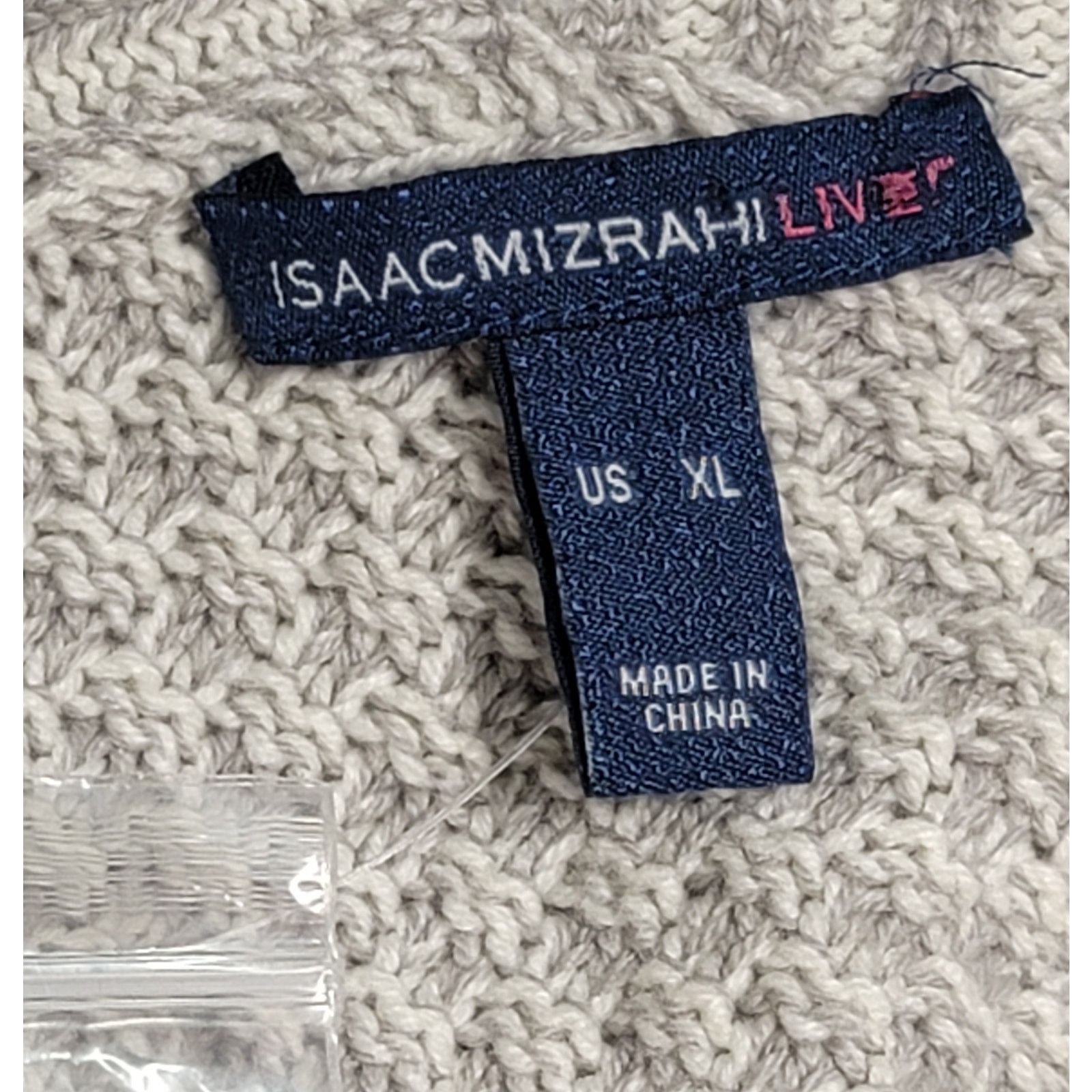 Other Isaac Mizrahi Live Gray True Denim Lace Up Poncho Sweater XL Size XL / US 12-14 / IT 48-50 - 3 Thumbnail