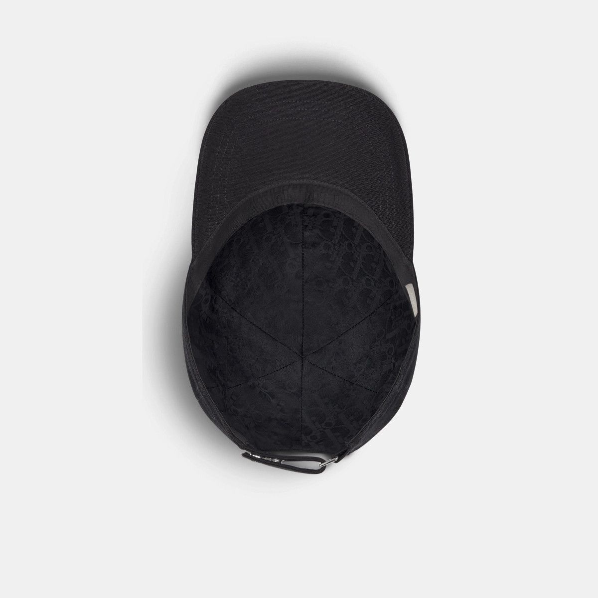 Dior o1w1db11024 Size: OS / Cd Interlaced Baseball Cap in Black Size ONE SIZE - 5 Thumbnail