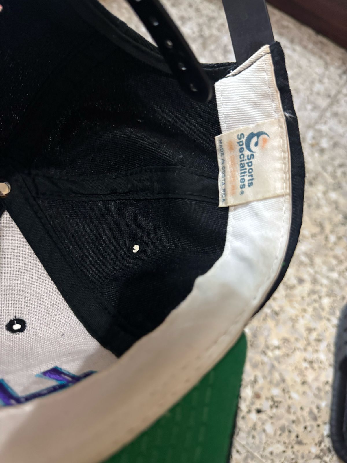 NBA × Sports Specialties Vintage Hornets Sport Specialties Double Script Black Dome Size ONE SIZE - 5 Thumbnail