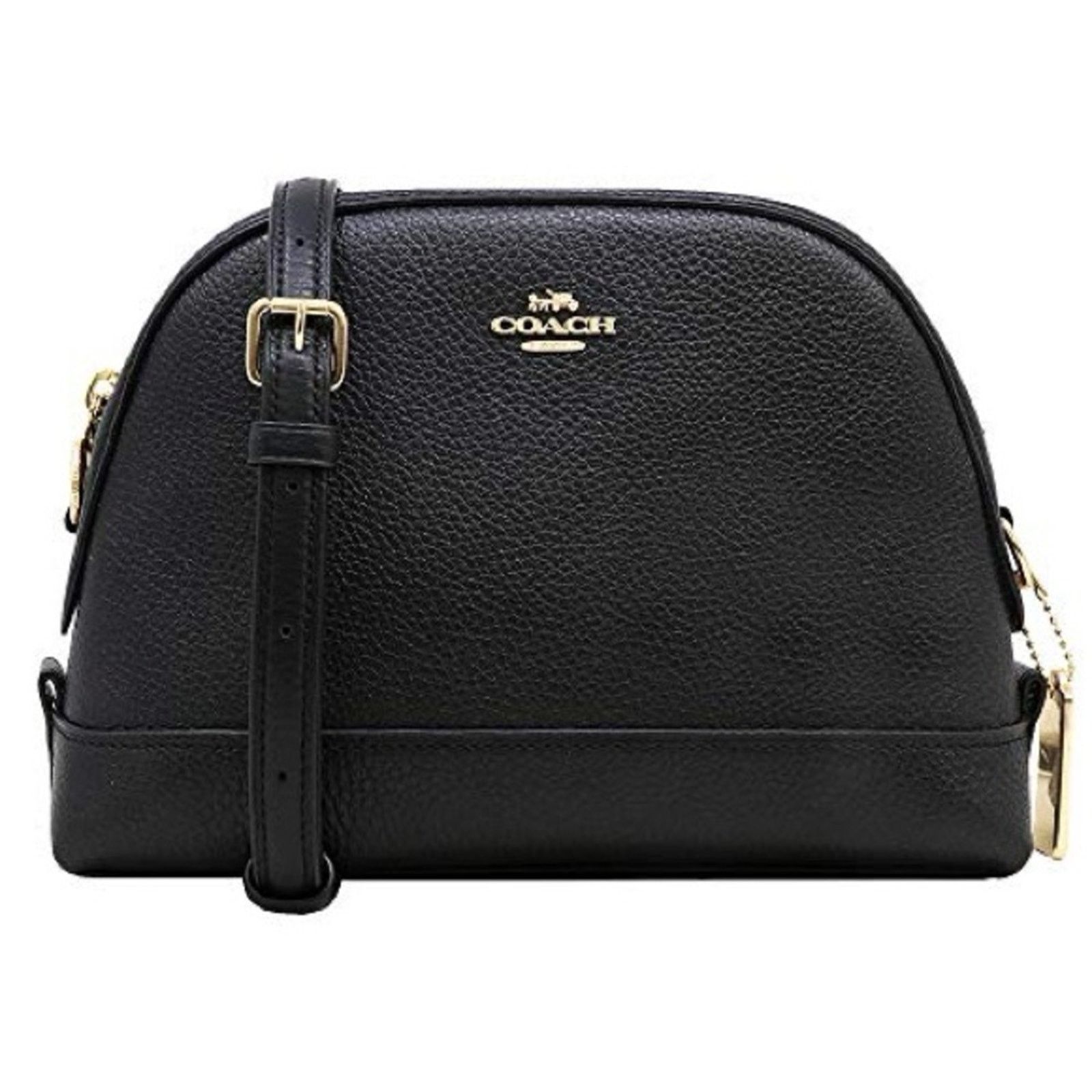 Coach COACH #F76673 Pebbled Leather Dome Crossbody - Retail $298 Size ONE SIZE - 1 Thumbnail