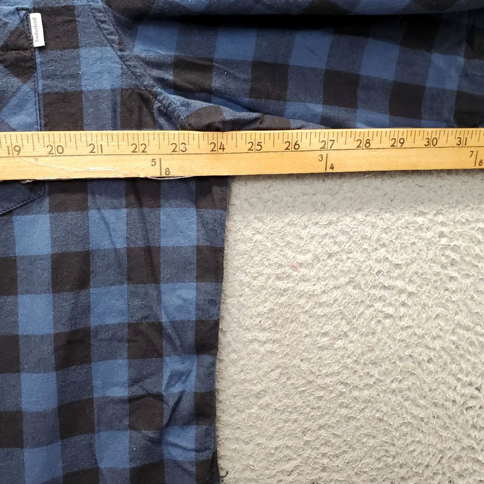 Timberland Timberland Mens XL Multicolor Check Flannel Button-Down Shirt Size US XL / EU 56 / 4 - 4 Thumbnail