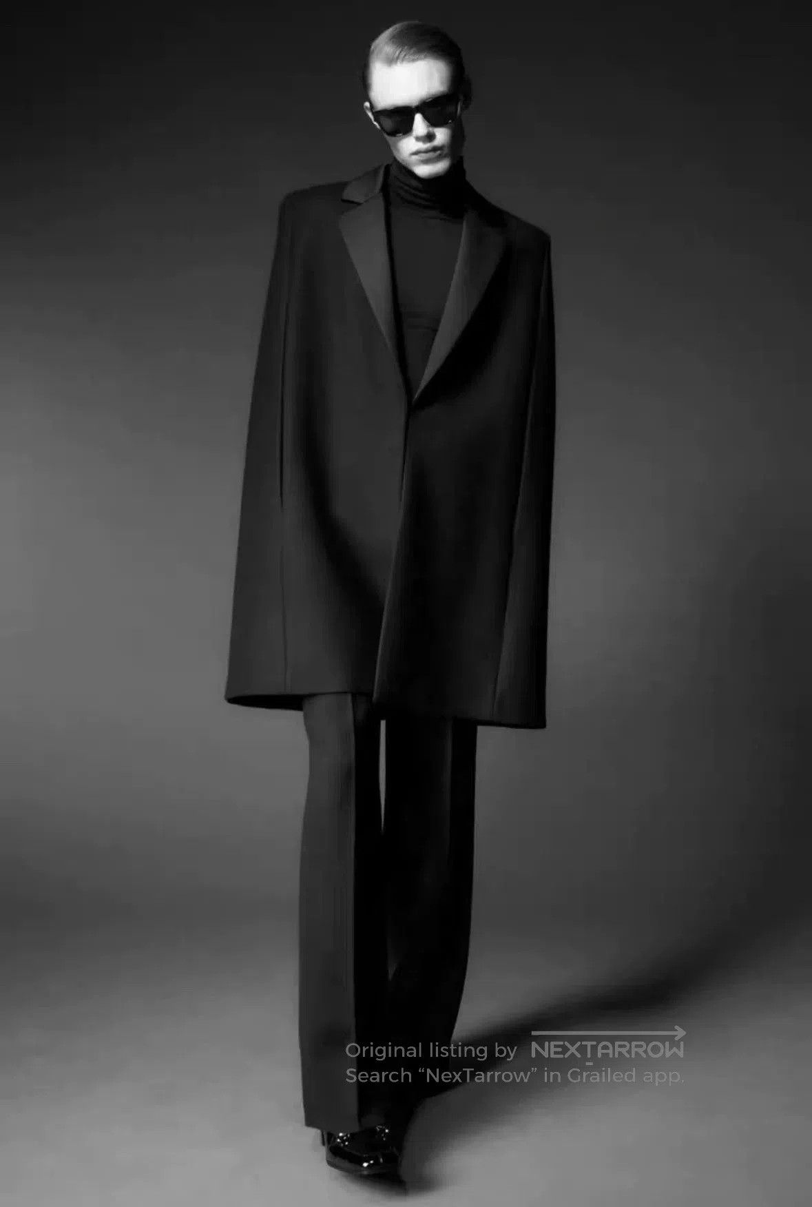 Saint Laurent Paris Saint Laurent Cape from 22FW Collection. Size US S / EU 44-46 / 1 - 2 Thumbnail