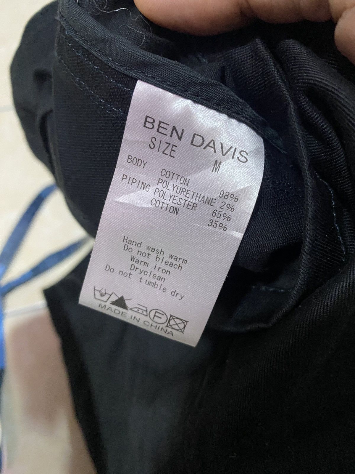 Ben Davis × Vintage Vintage Ben Davis Black Vest Jacket Size US M / EU 48-50 / 2 - 8 Thumbnail