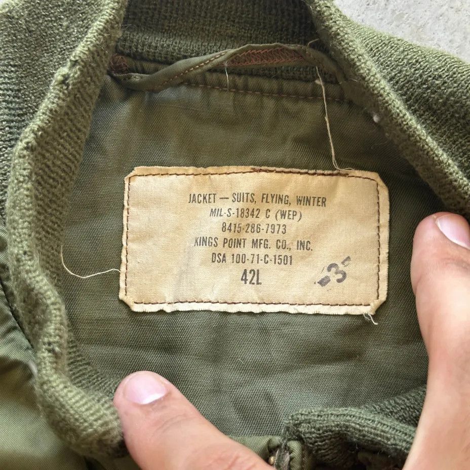 Other Vintage 70s USN Wep G8 Flight Bomber Jacket Size 42L Size US L / EU 52-54 / 3 - 6 Thumbnail