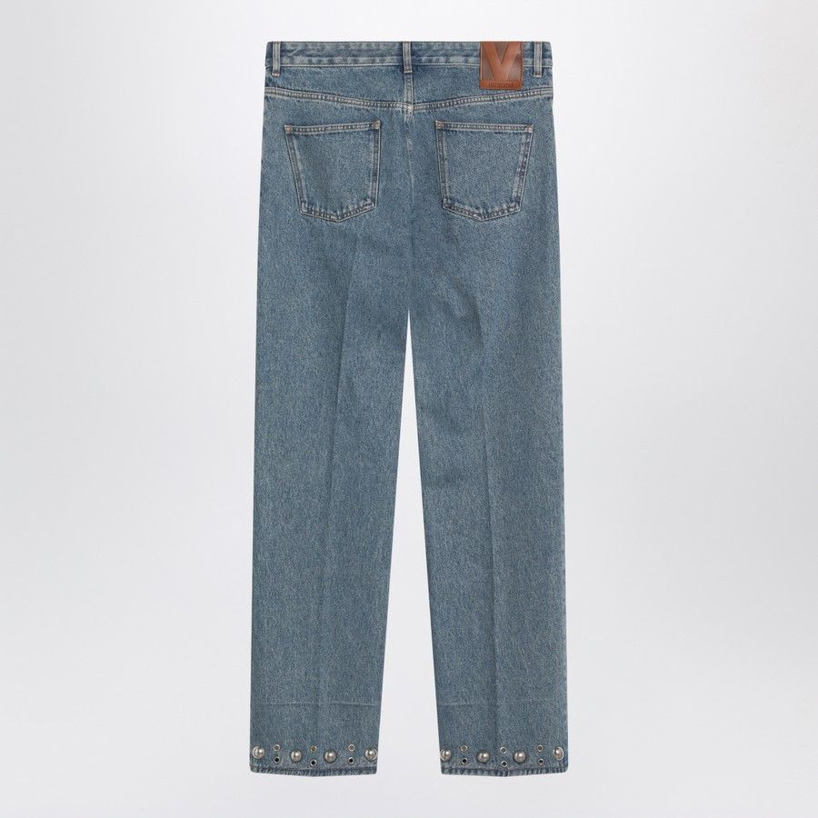Valentino o1d2blof1025 Denim Jeans in Blue Size US 30 / EU 46 - 2 Thumbnail