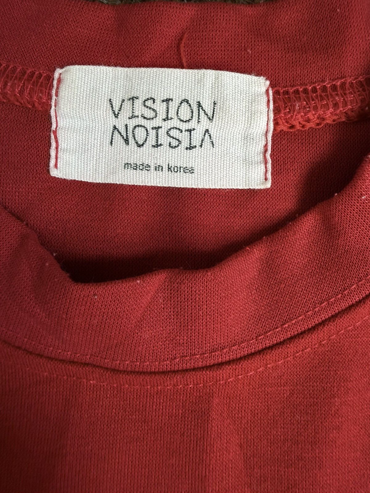 Japanese Brand Vintage Vision Crewneck Big Logo Short Sleeve Shirt Size M / US 6-8 / IT 42-44 - 10 Thumbnail