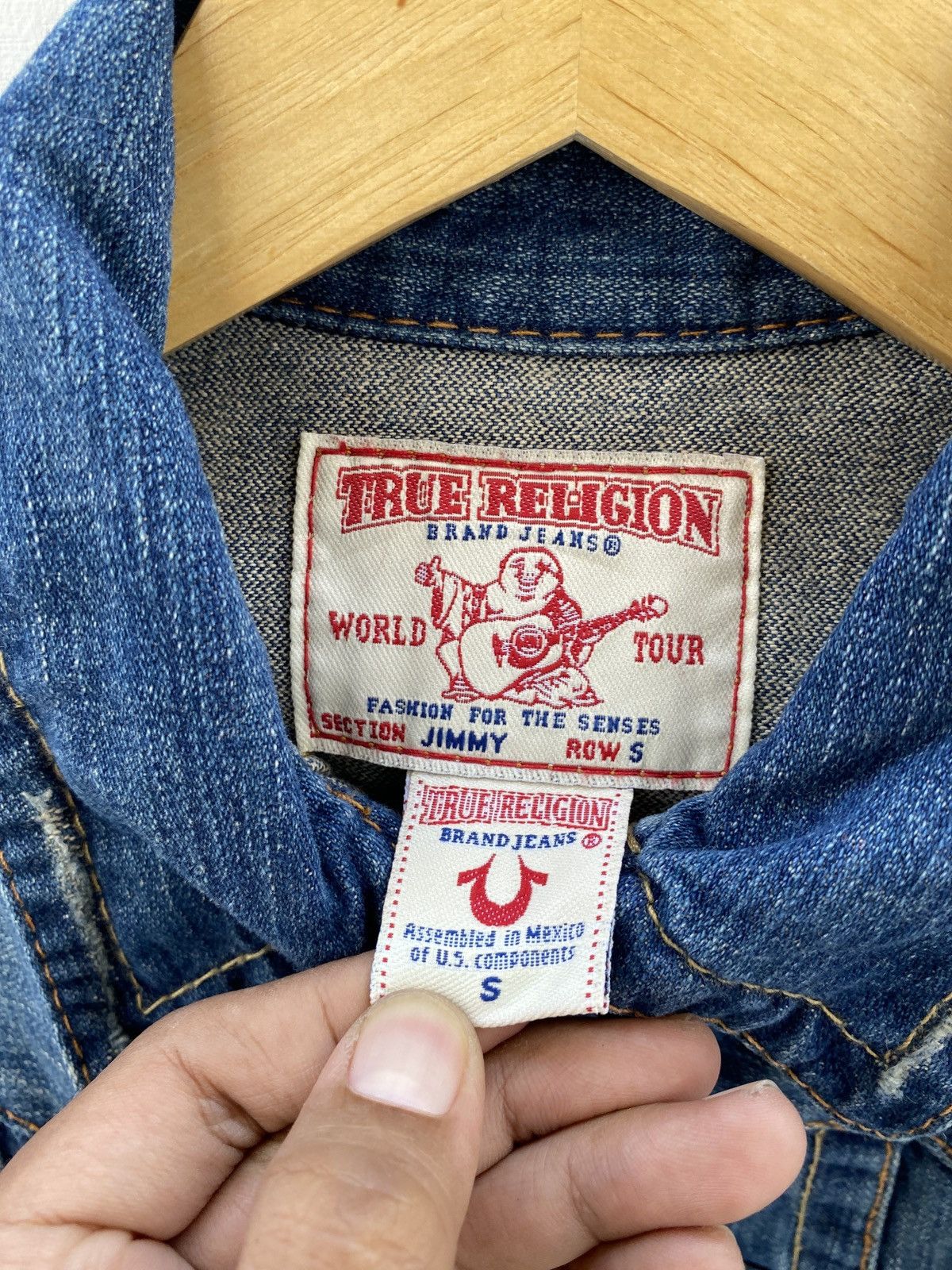 True Religion True Religion Denim Trucker Jacket Size US S / EU 44-46 / 1 - 5 Thumbnail