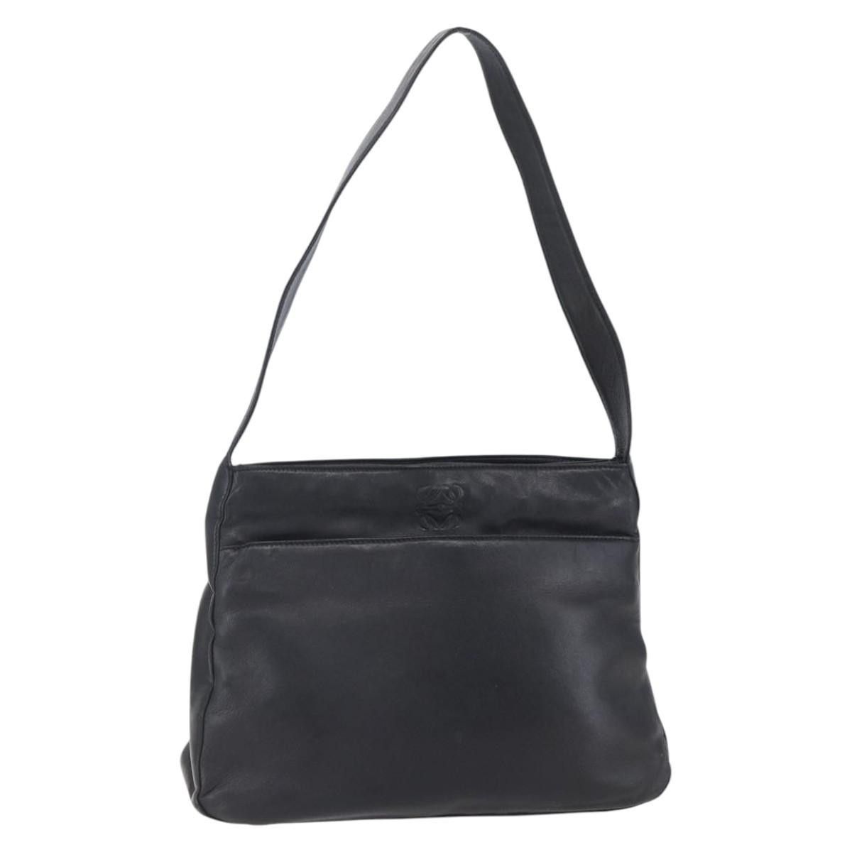 Loewe Anagram Shoulder Bag Leather
