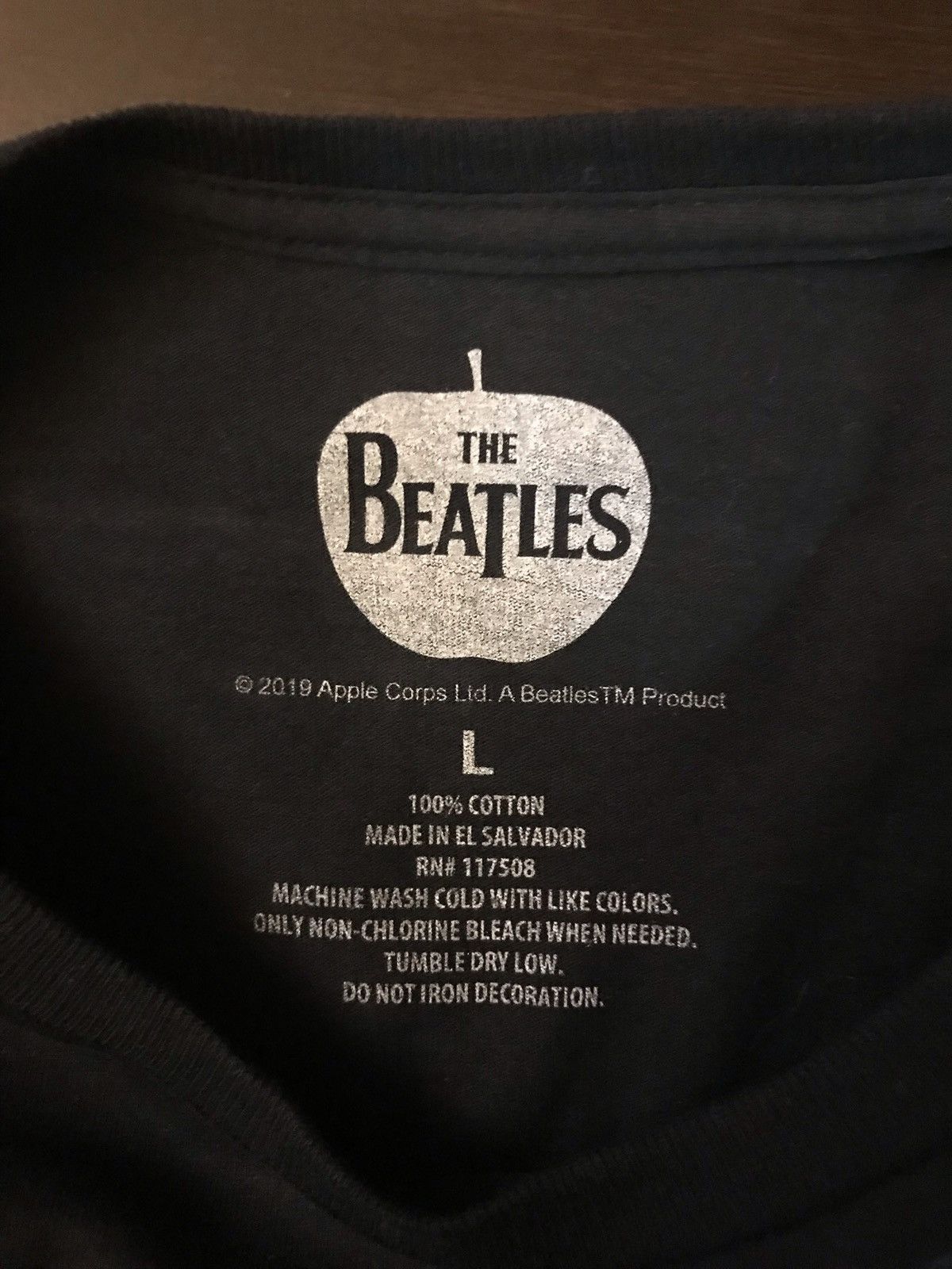 Vintage The Beatles Abbey Road black t-shirt Size US L / EU 52-54 / 3 - 5 Thumbnail