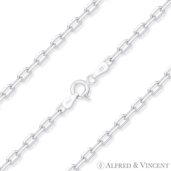 Other D-Cut Anchor Cable Link Chain Anklet in .925 Sterling Silver Size ONE SIZE - 1 Thumbnail