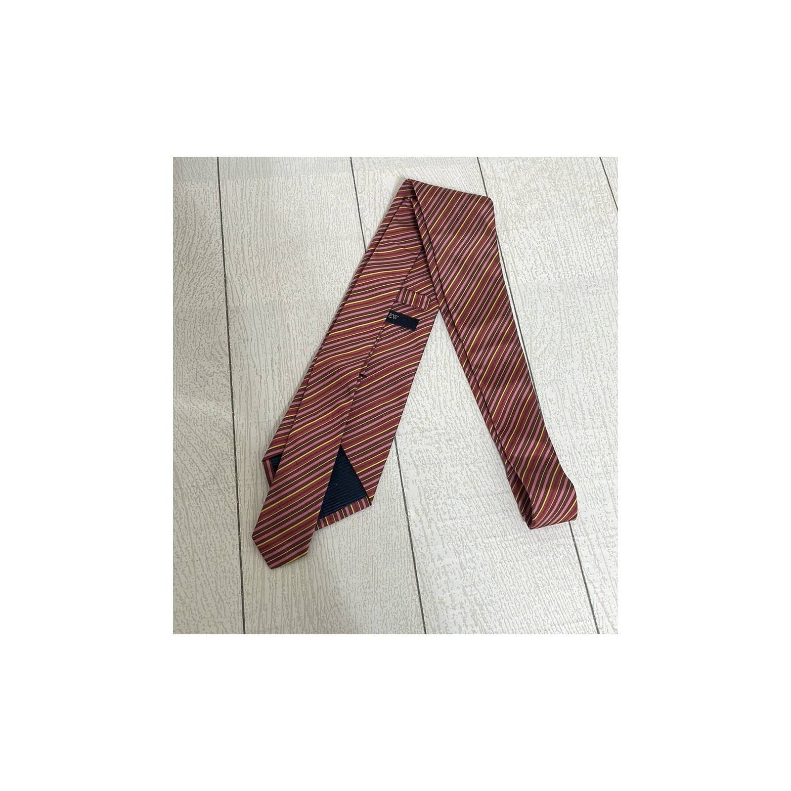 Other Men’s J.Crew Silk Blend Striped Tie Size 28 - 7 Thumbnail