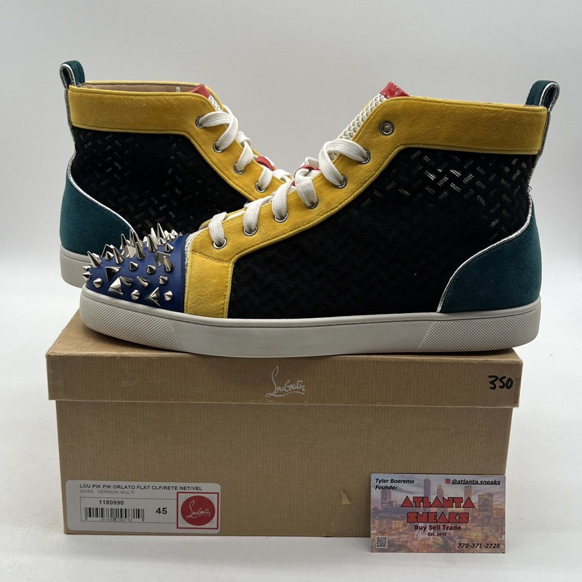 Christian Louboutin Orlato Multicolor High