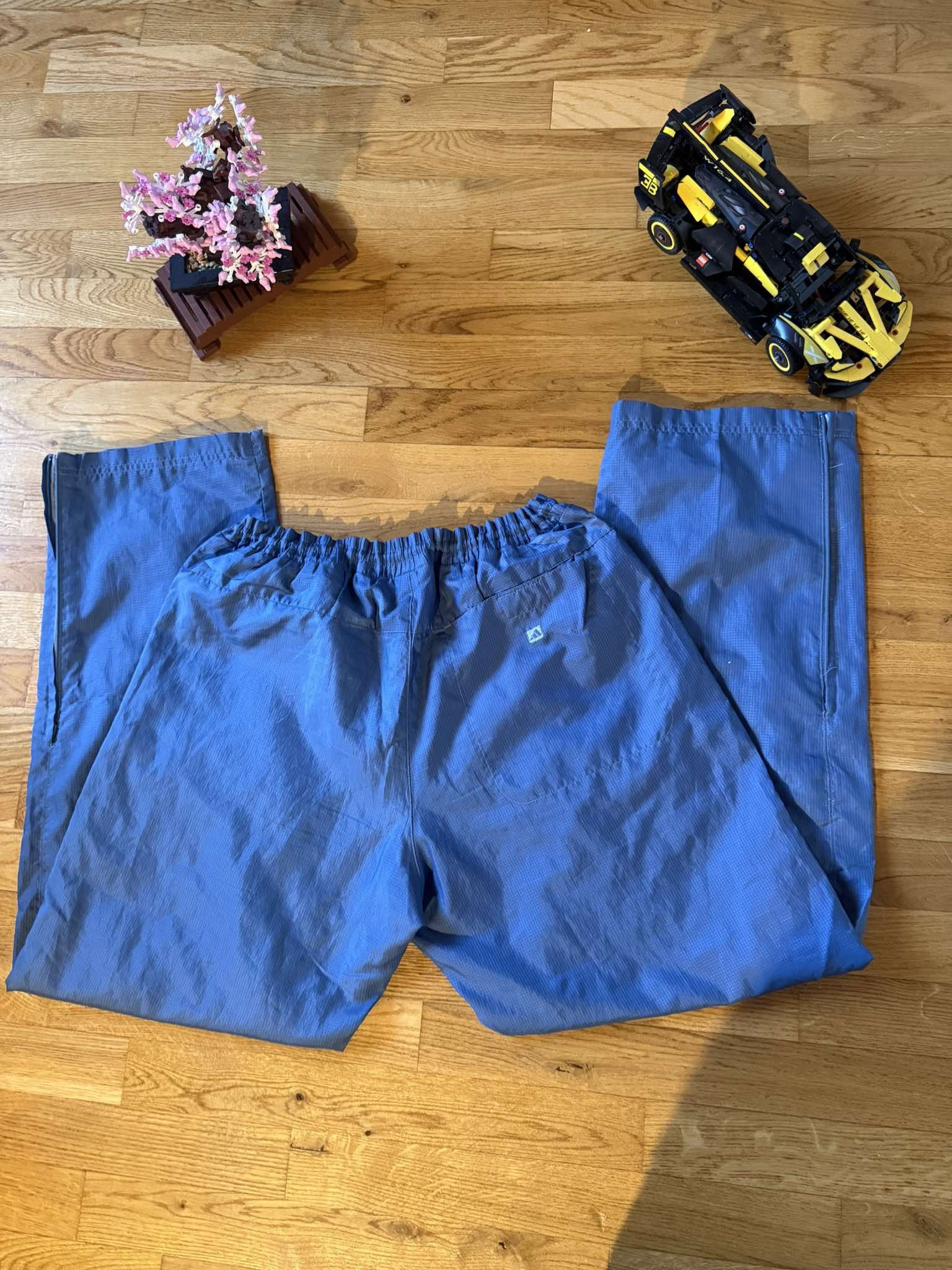 Adidas × Vintage Adidas Vintage Track Pants – Blue Sportswear Size US 34 / EU 50 - 5 Thumbnail
