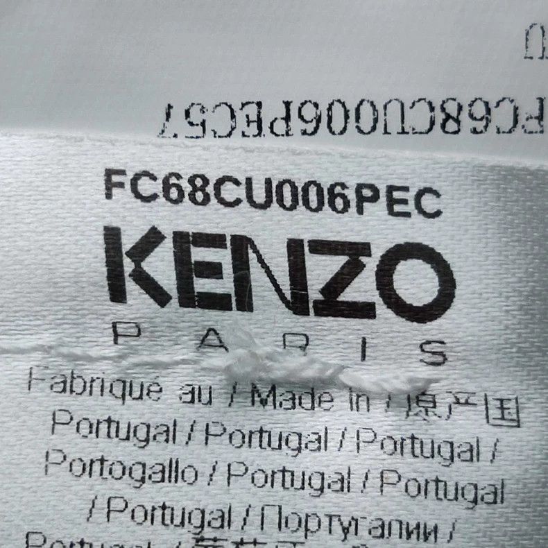 Kenzo Kenzo Plaid letter Logo cloak Size ONE SIZE - 5 Thumbnail