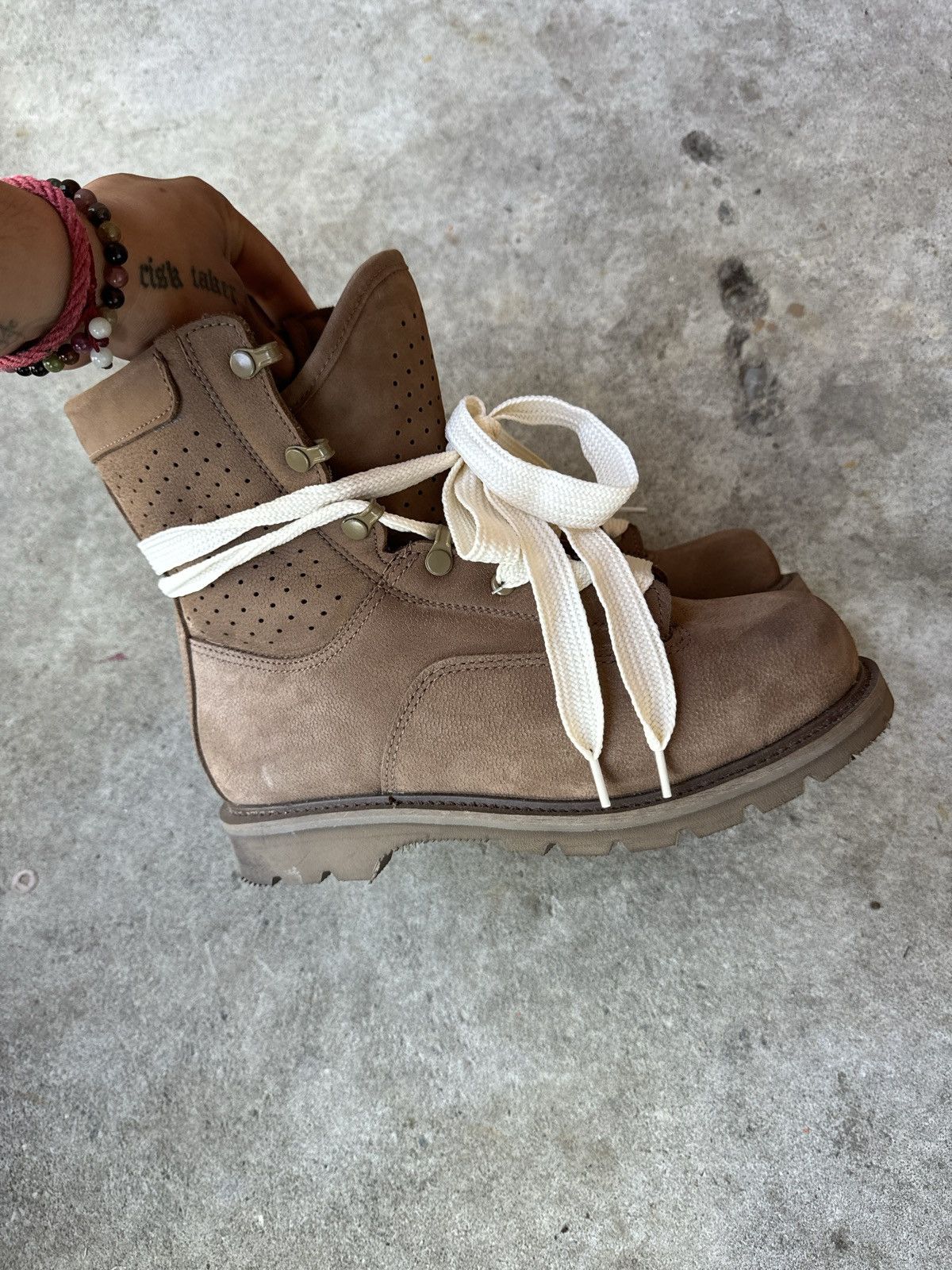 Vintage Vintage Military Desert Combat Boots Size US 9 / EU 42 - 9 Thumbnail