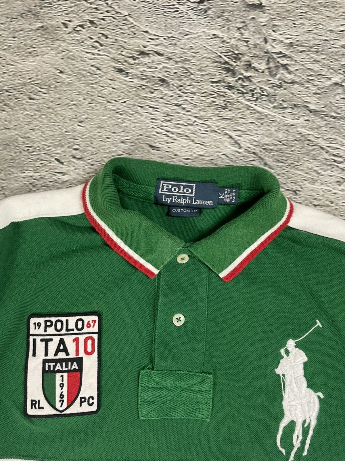 Ralph Lauren Chief Keef Polo Italy Ralph Lauren T-shirt vintage green Size US M / EU 48-50 / 2 - 5 Thumbnail