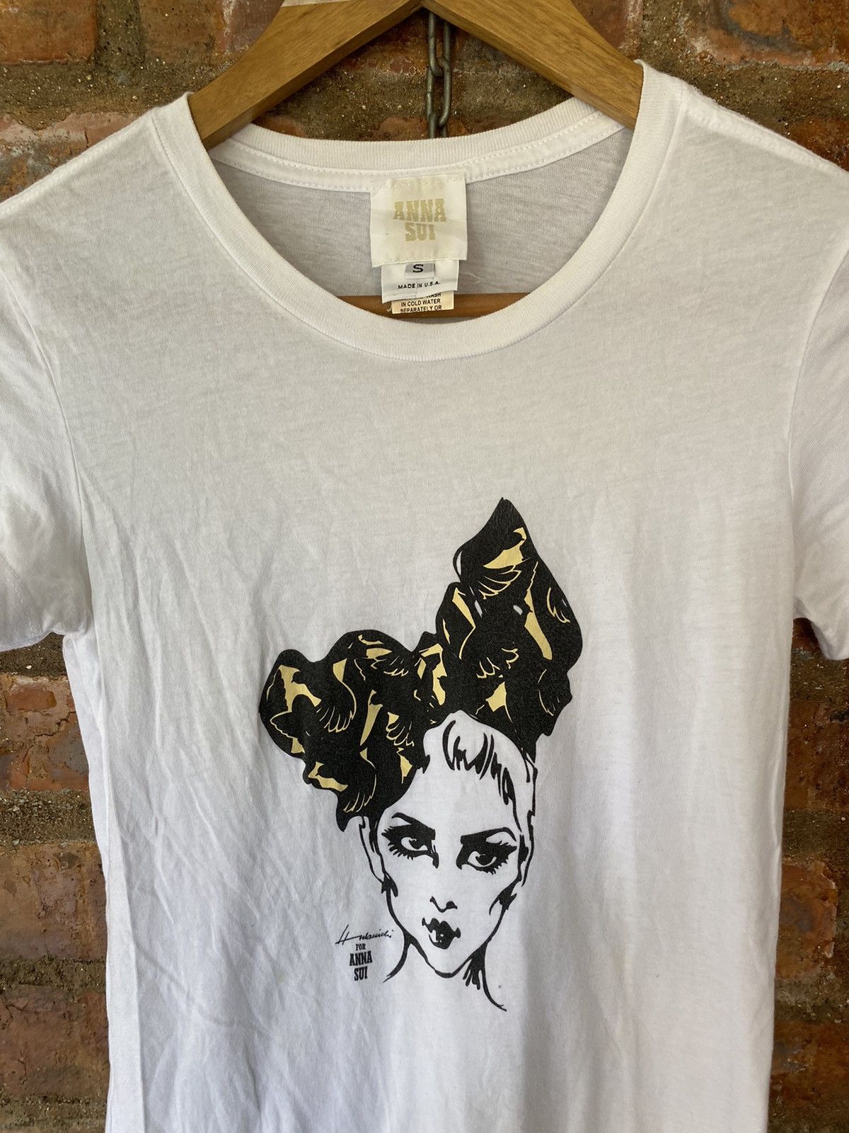 Anna Sui 1990s 🔥 Artis limited tee Size XS / US 0-2 / IT 36-38 - 3 Thumbnail