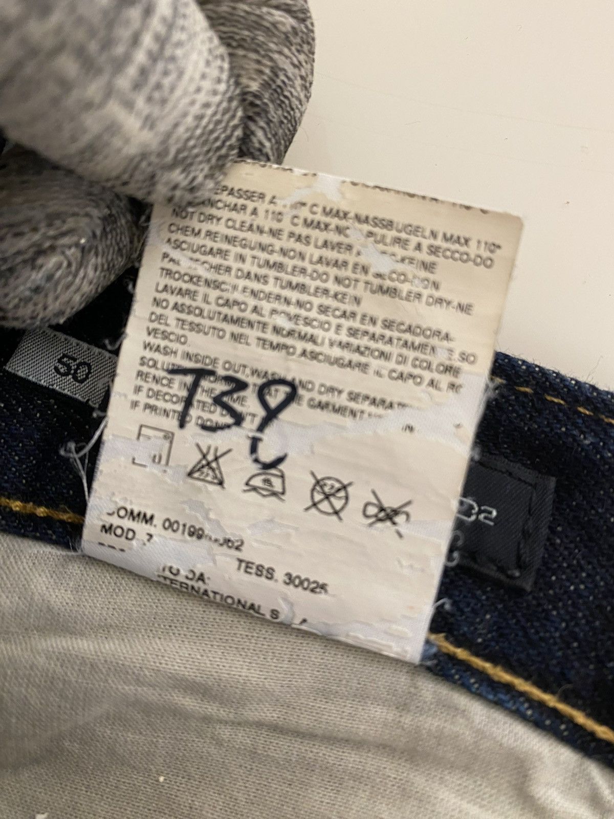 Dsquared2 DSQUARED2 Lord2 Denim Size38” Size US 36 / EU 52 - 8 Thumbnail