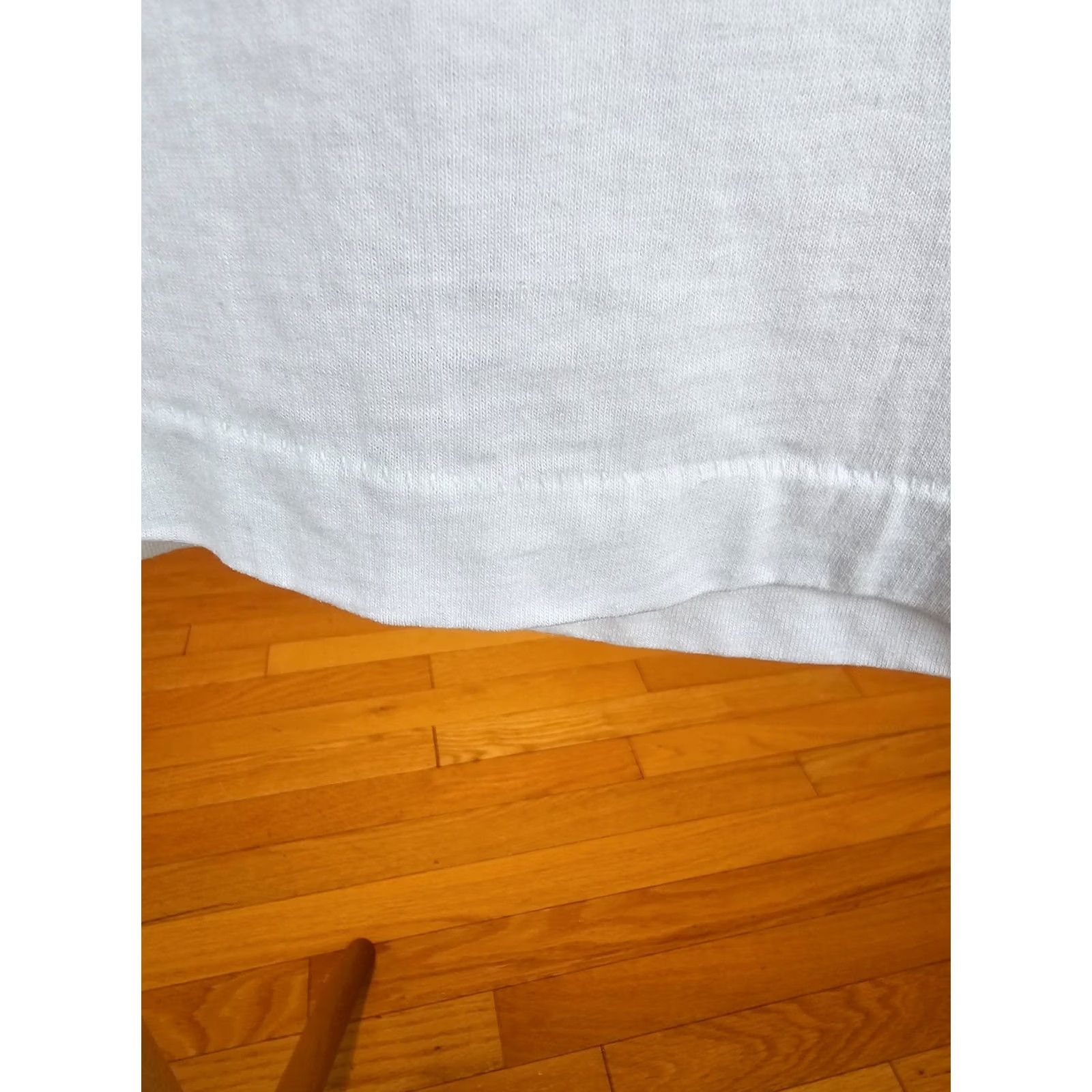 Fruit Of The Loom VINTAGE 90' CRUISIN OLDTOWN SHERWOOD HOT ROD SINGLE STITCH T-SHIRT SZ XL Shirt Mens XL White Cotton Graphic Stitch Retro Cruisin 90s Shirts Size US XL / EU 56 / 4 - 4 Thumbnail