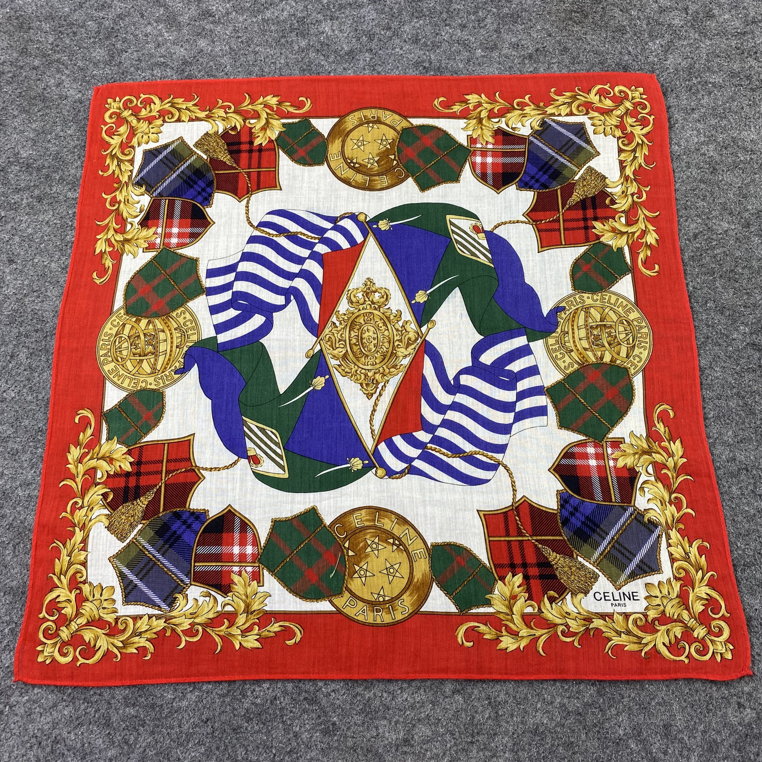 Celine Celine Handkerchief / Bandana / Neckerchief-B1268 Size ONE SIZE - 3 Thumbnail