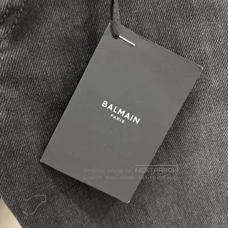 Balmain Balmain Men's Dark Gray Casual Pants . Size US 32 / EU 48 - 7 Thumbnail