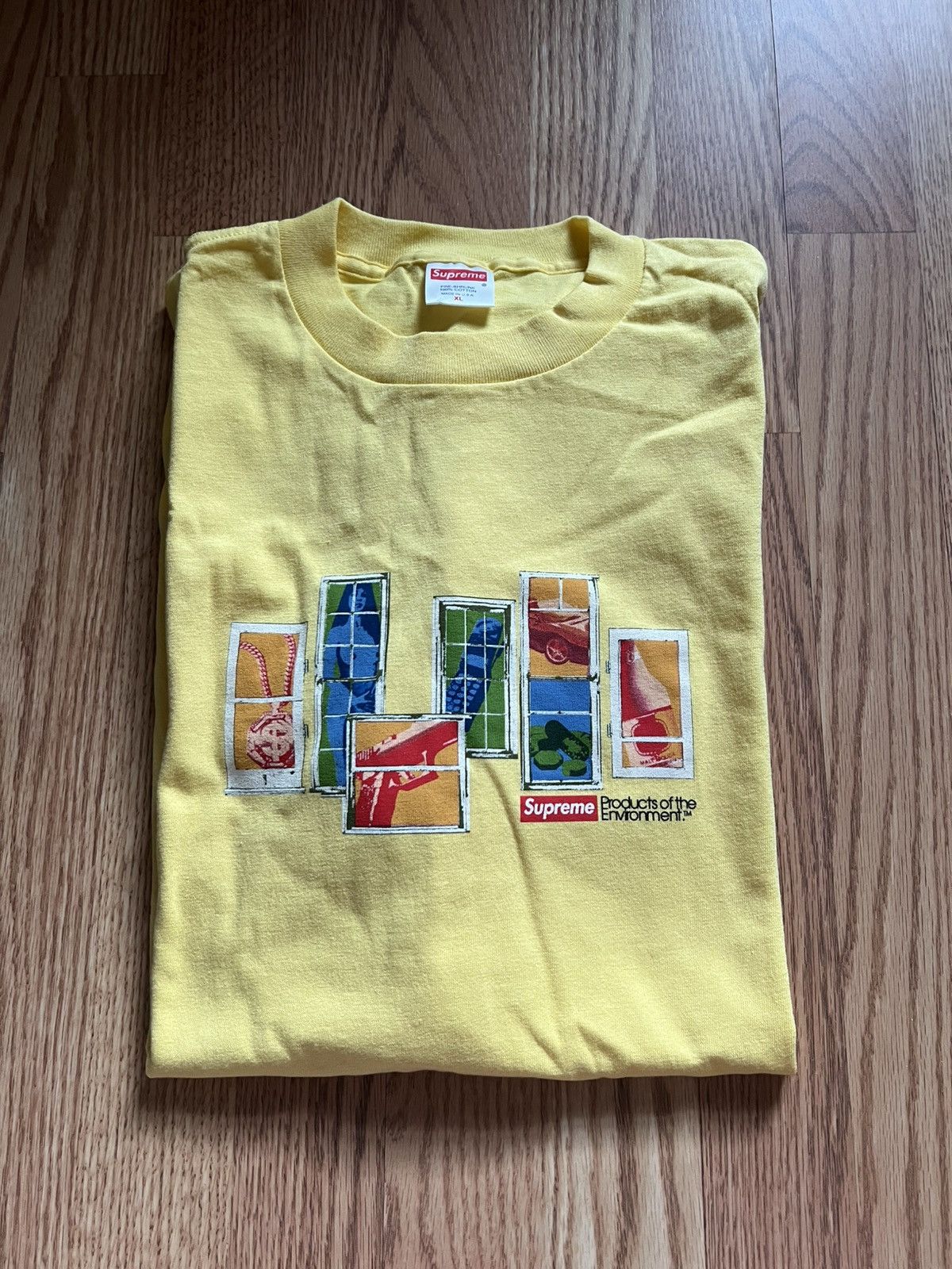 Supreme 1999 Supreme Products of the Environment Tee Size US XL / EU 56 / 4 - 1 Thumbnail