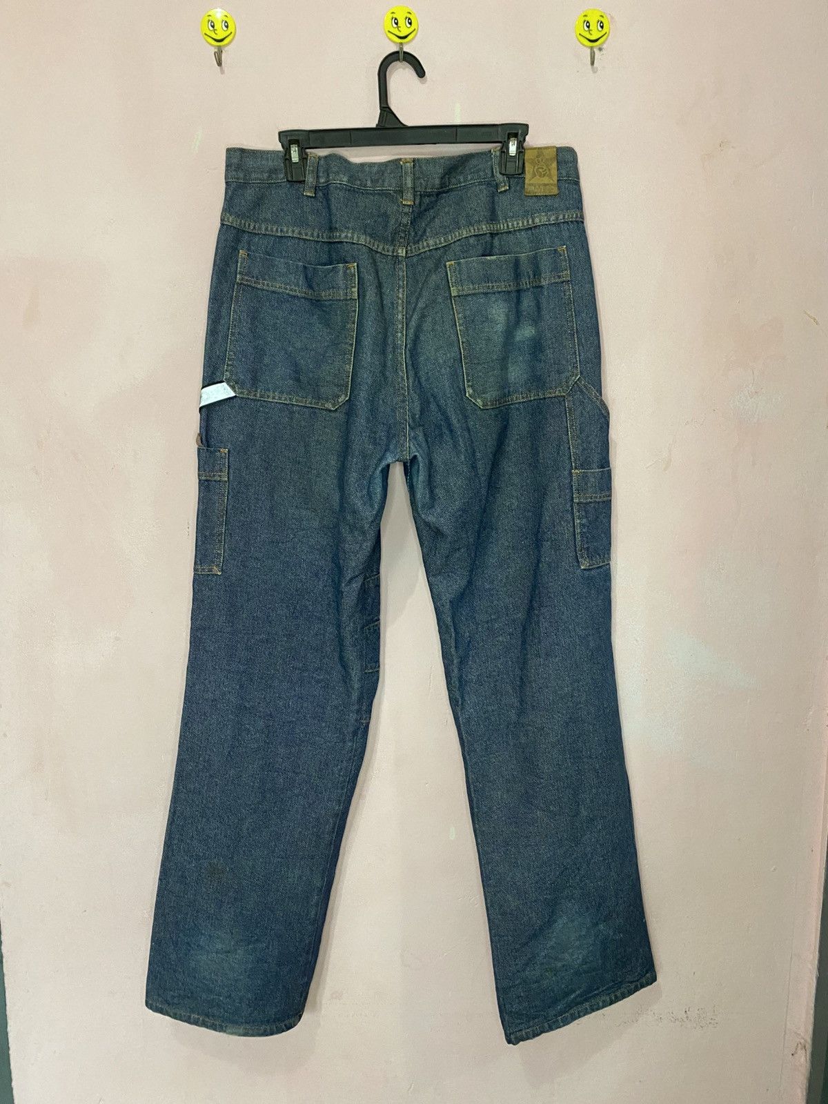 Mambo × Vintage Vintage mambo carpenter jeans baggy style Size US 35 - 19 Thumbnail