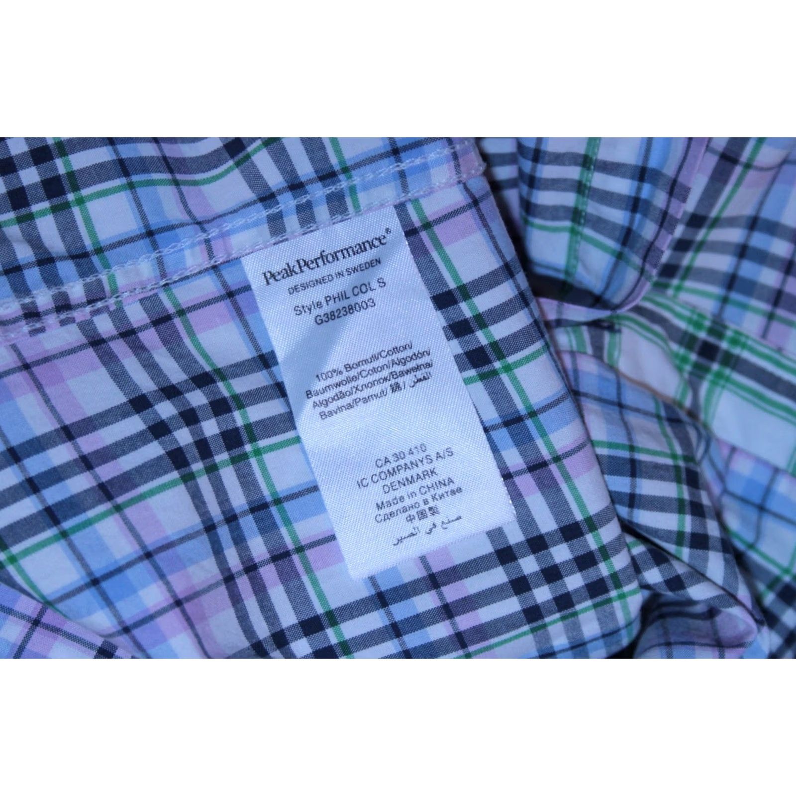 Peak Performance Peak Performance mens check Shirt Size M Multicoloured Size US M / EU 48-50 / 2 - 5 Thumbnail