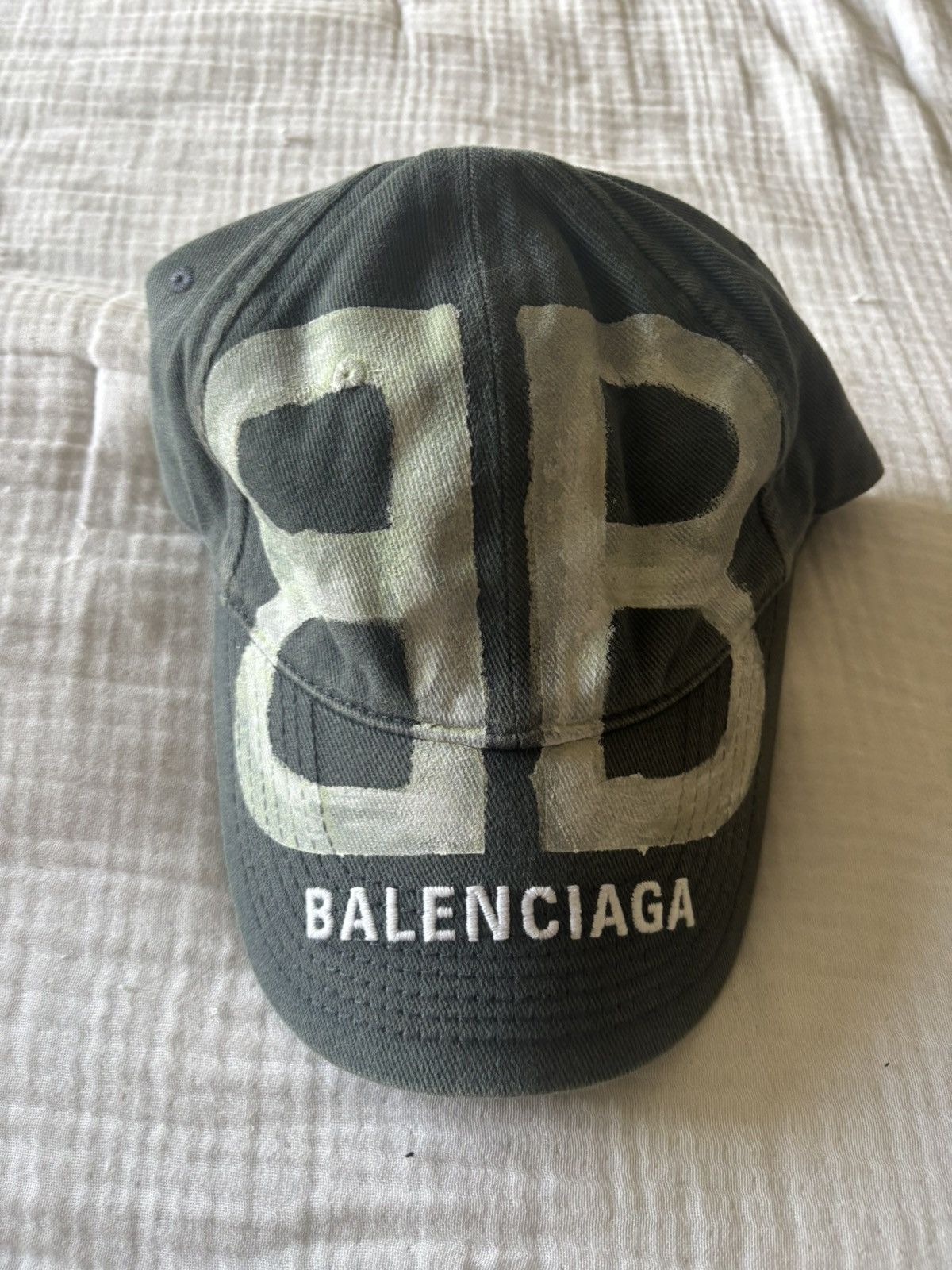 Balenciaga Balenciaga BB SPRAYED CAP | Grailed