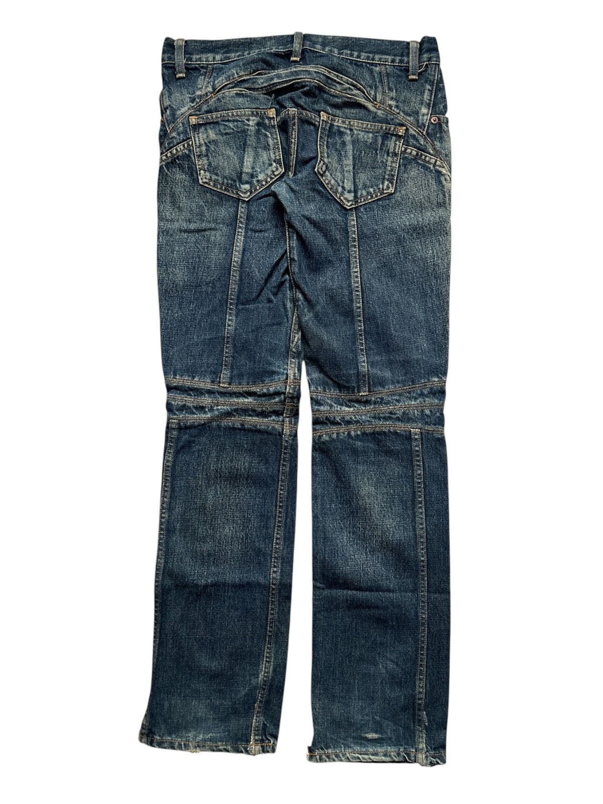 Junya Watanabe SS03 Biker Denim Jeans Size US 28 / EU 44 - 2 Thumbnail