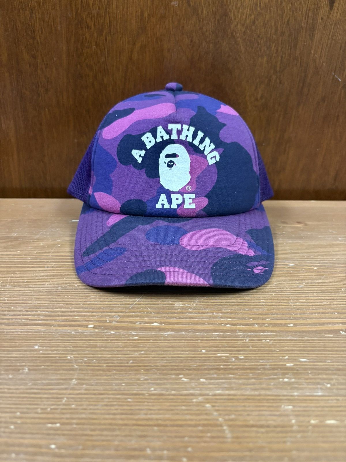 Bape Bathing Ape Snapback Trucker Cap Size ONE SIZE - 1 Thumbnail