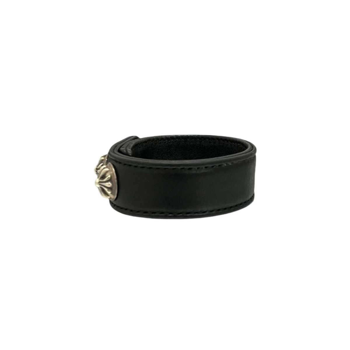 Chrome Hearts CHROME HEARTS 3 BUTTON 2 SNAP LEATHER BRACELET Size ONE SIZE - 4 Thumbnail
