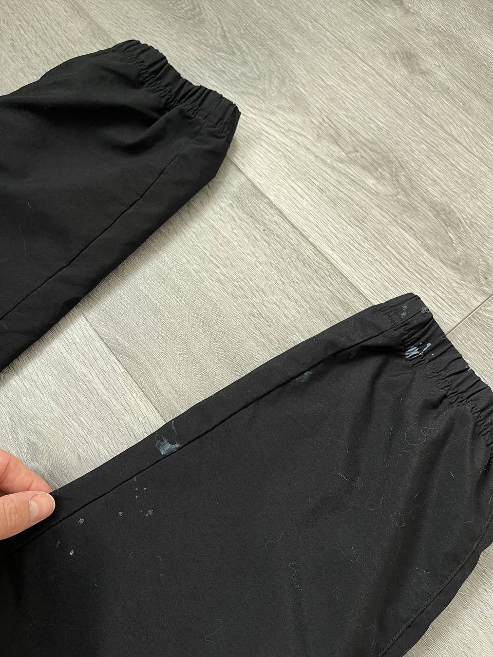 Nike × Streetwear × Vintage Vintage Nike Nylon Black Sweatpants Drill Y2K ACG TN Size US 32 / EU 48 - 10 Thumbnail
