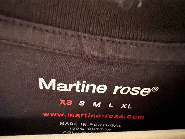 Martine Rose martine rose rabbit graphic short sleeve t-shirt Size US XS / EU 42 / 0 - 6 Thumbnail