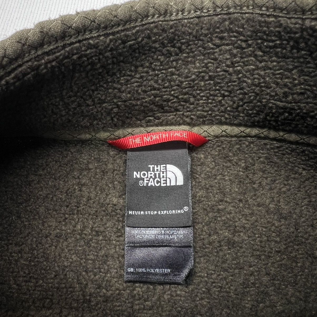 The North Face The North Face Sweatshirt Brown Fleece Full Zip Sweater Size L / US 10 / IT 46 - 5 Thumbnail