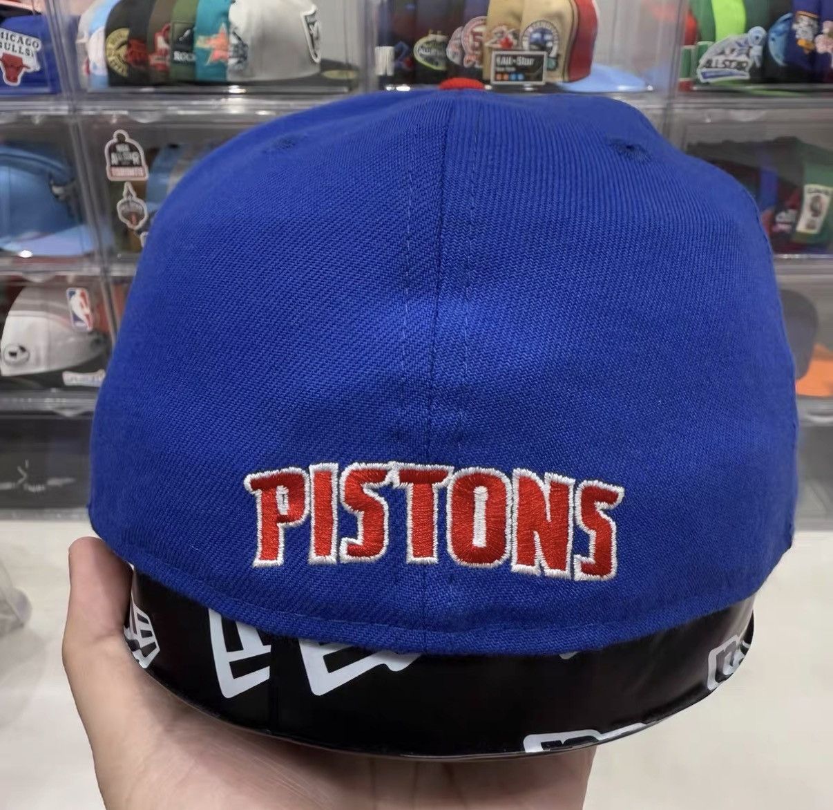 New Era New Era NBA Detroit Pistons 1957 Relocation Baseball Cap J32 Size ONE SIZE - 5 Thumbnail
