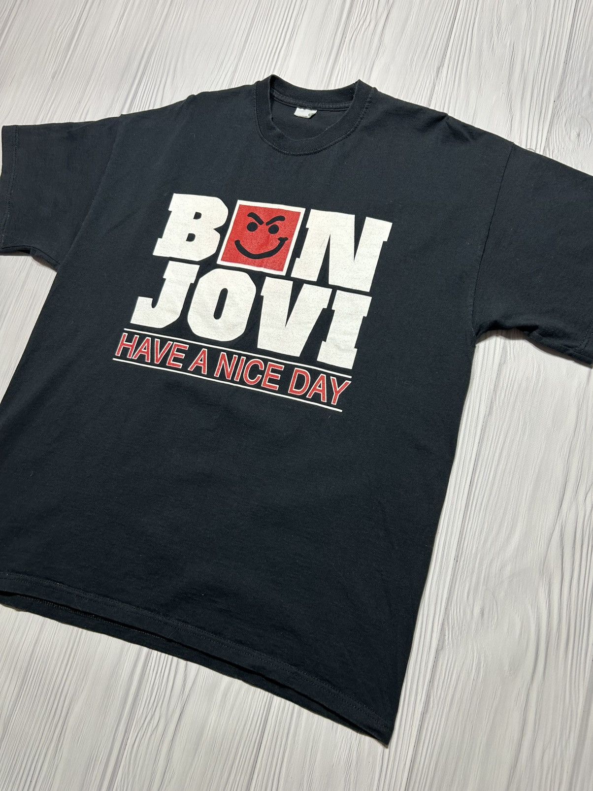 Band Tees Vintage 2006 Bon Jovi Have A Nice Day Album T-Shirt Size US XL / EU 56 / 4 - 2 Thumbnail