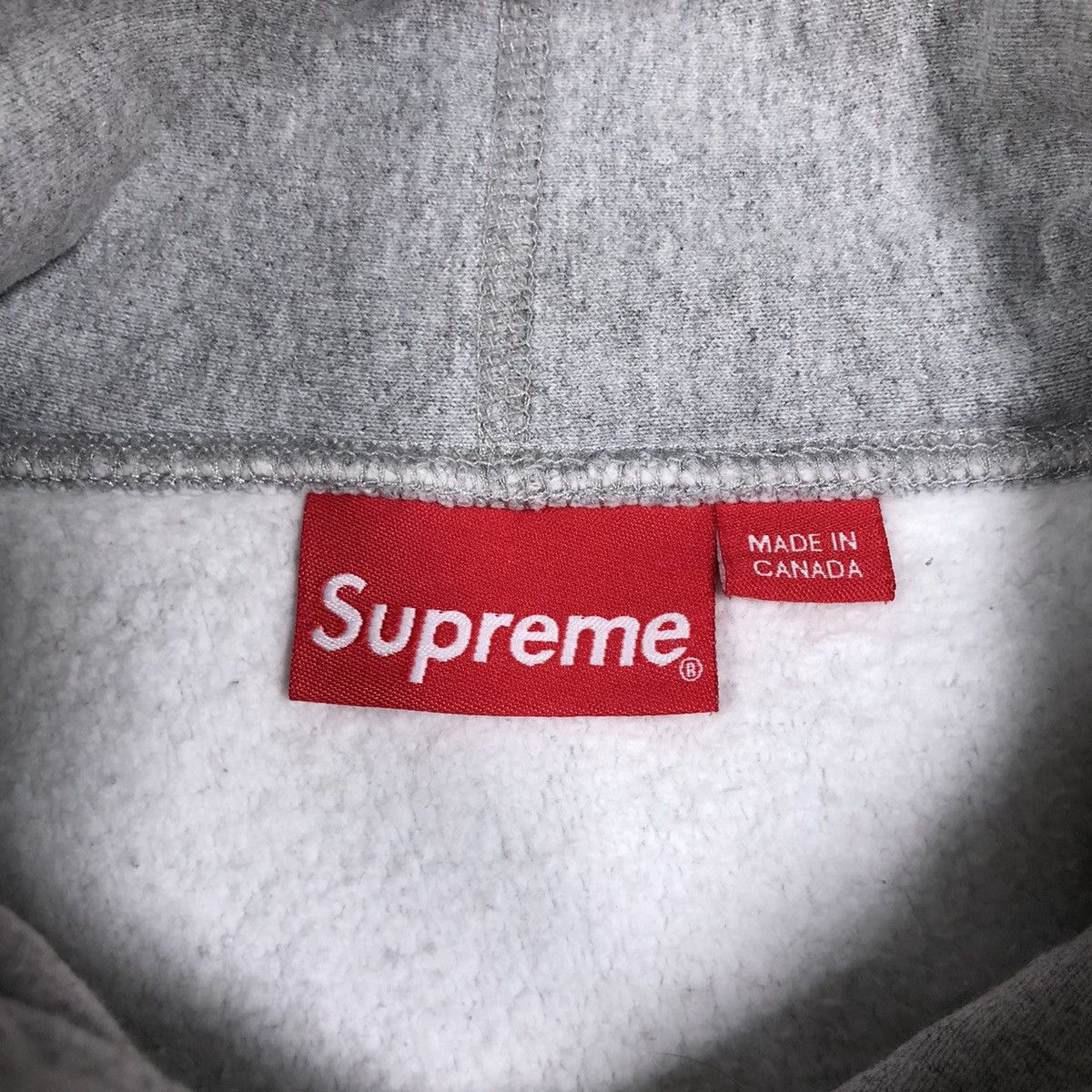 Supreme FW13 Supreme Box Logo Heather Grey Hoodie Size US S / EU 44-46 / 1 - 7 Thumbnail