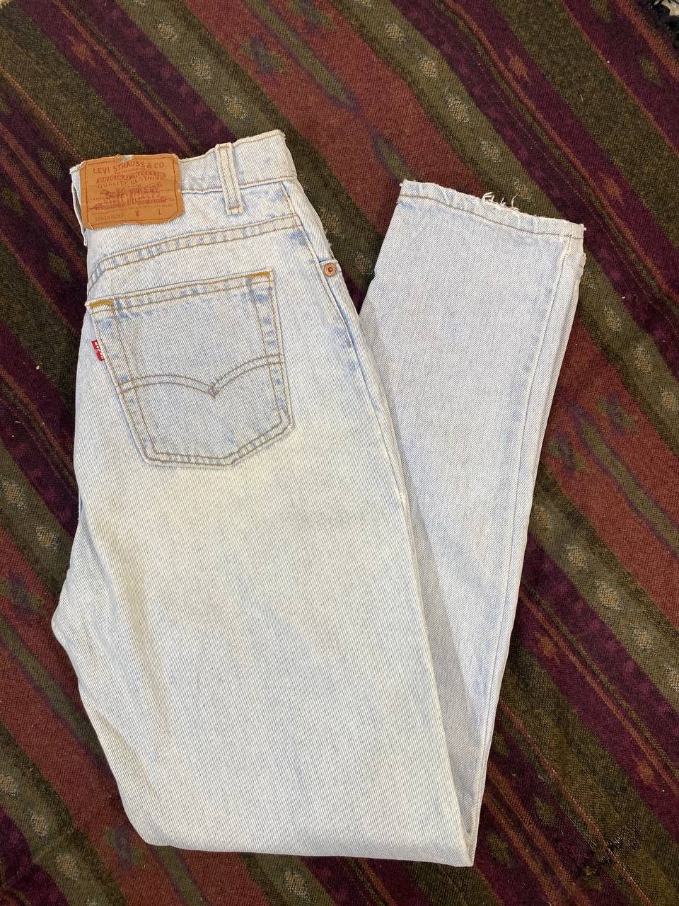 Levi's vintage levis 512 light wash denim made in usa Size US 30 / EU 46 - 2 Thumbnail