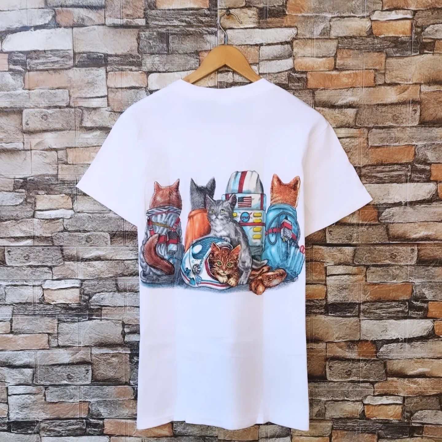 Vintage Vintage 90s Cats Kennedy Space Center Size US S / EU 44-46 / 1 - 2 Thumbnail