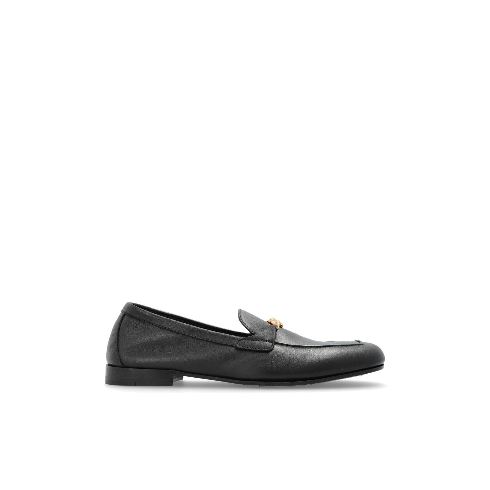 VERSACE Women's Black Loafers Type Shoes New And Authentic (