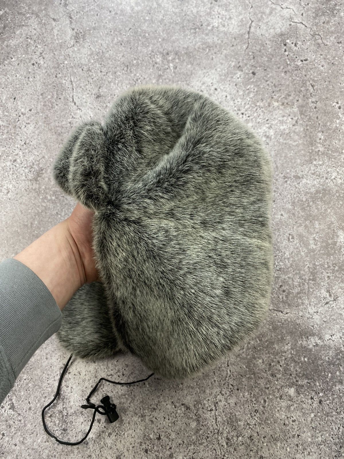 Japanese Brand × Vintage Y2K Faux Fur Ushanka Vintage Fuzzy Warm Trapper Hat Size ONE SIZE - 2 Thumbnail