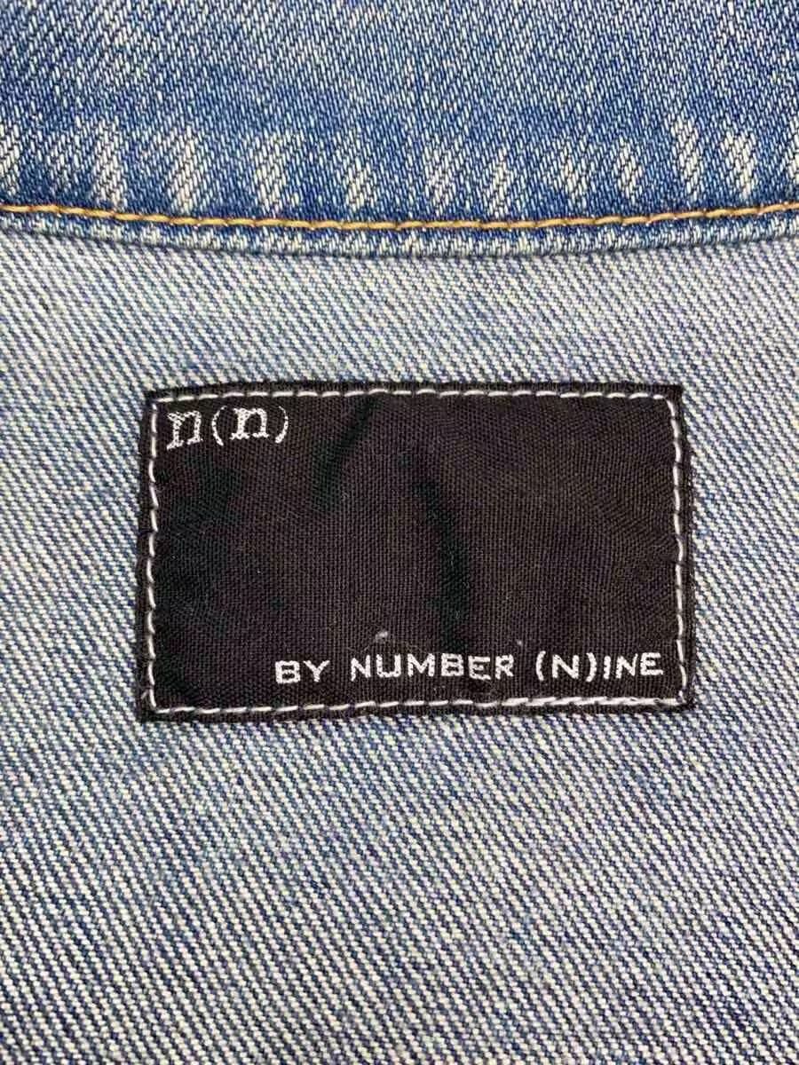 Number (N)ine Aged Denim Jacket Size US XL / EU 56 / 4 - 5 Thumbnail