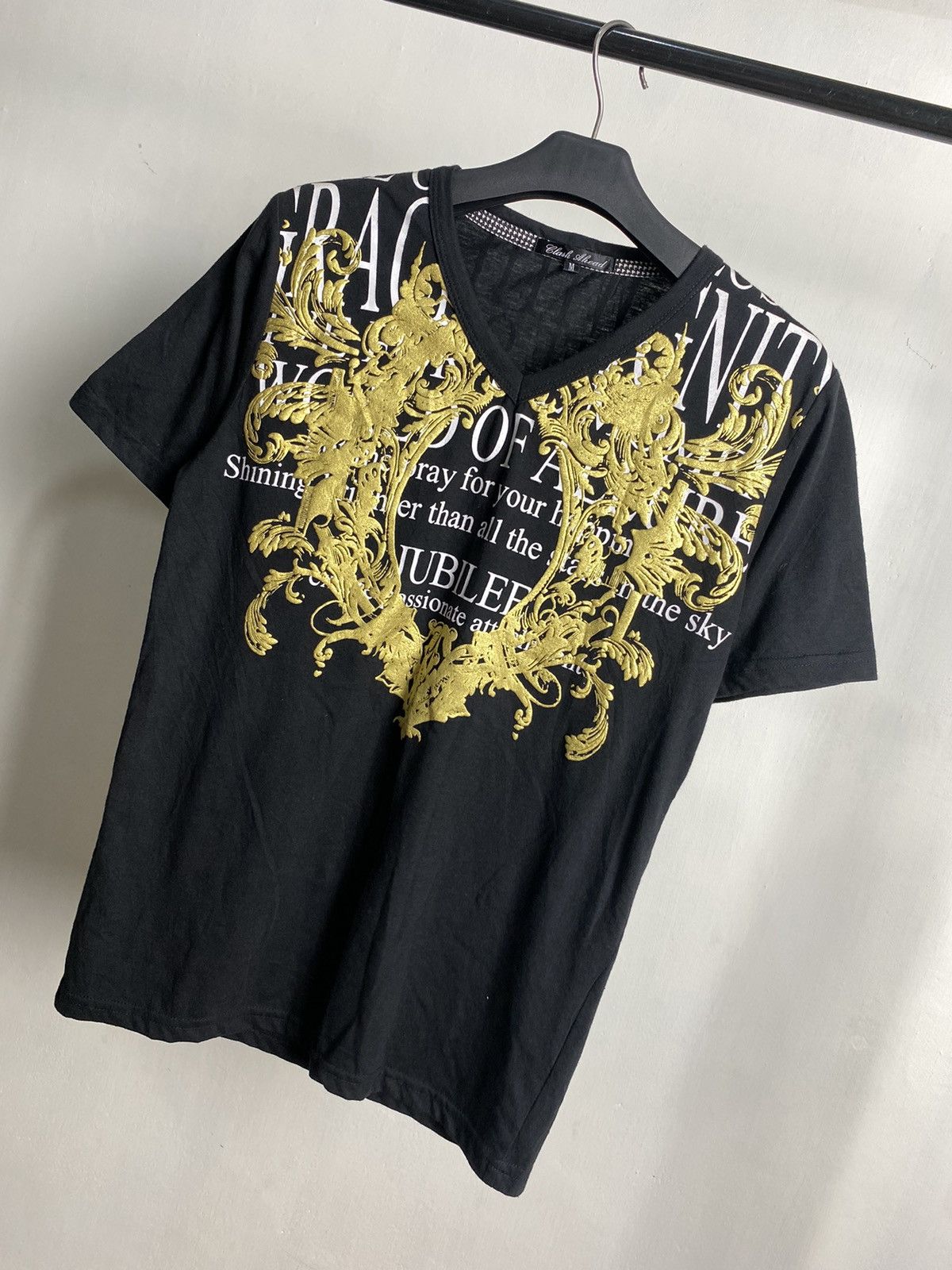 If Six Was Nine × Japanese Brand × Le Grande Bleu (L.G.B.) Clash Ahead Poem Art Tshirt Size US S / EU 44-46 / 1 - 2 Thumbnail