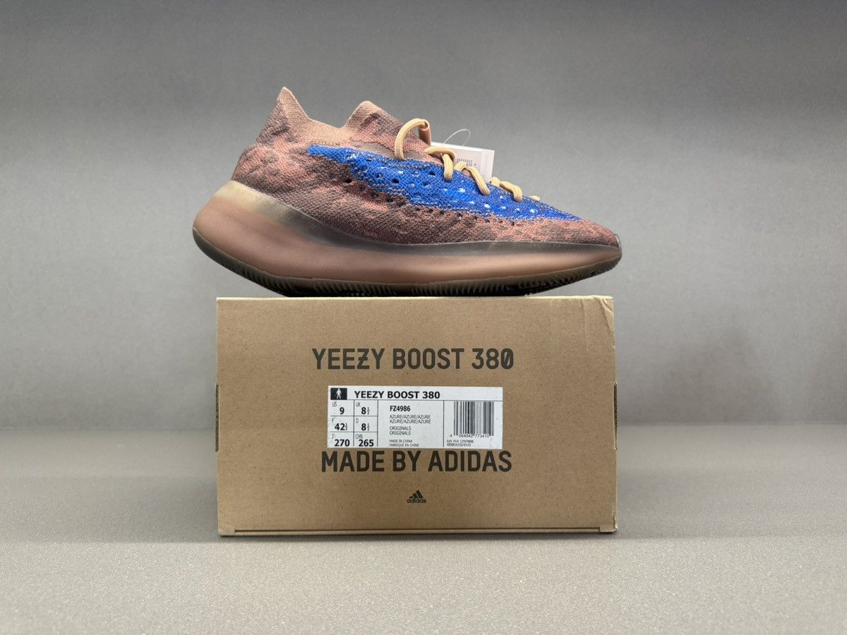 Yeezy Adidas Yeezy Boost 380 Azure Size US 9 / EU 42 - 3 Thumbnail