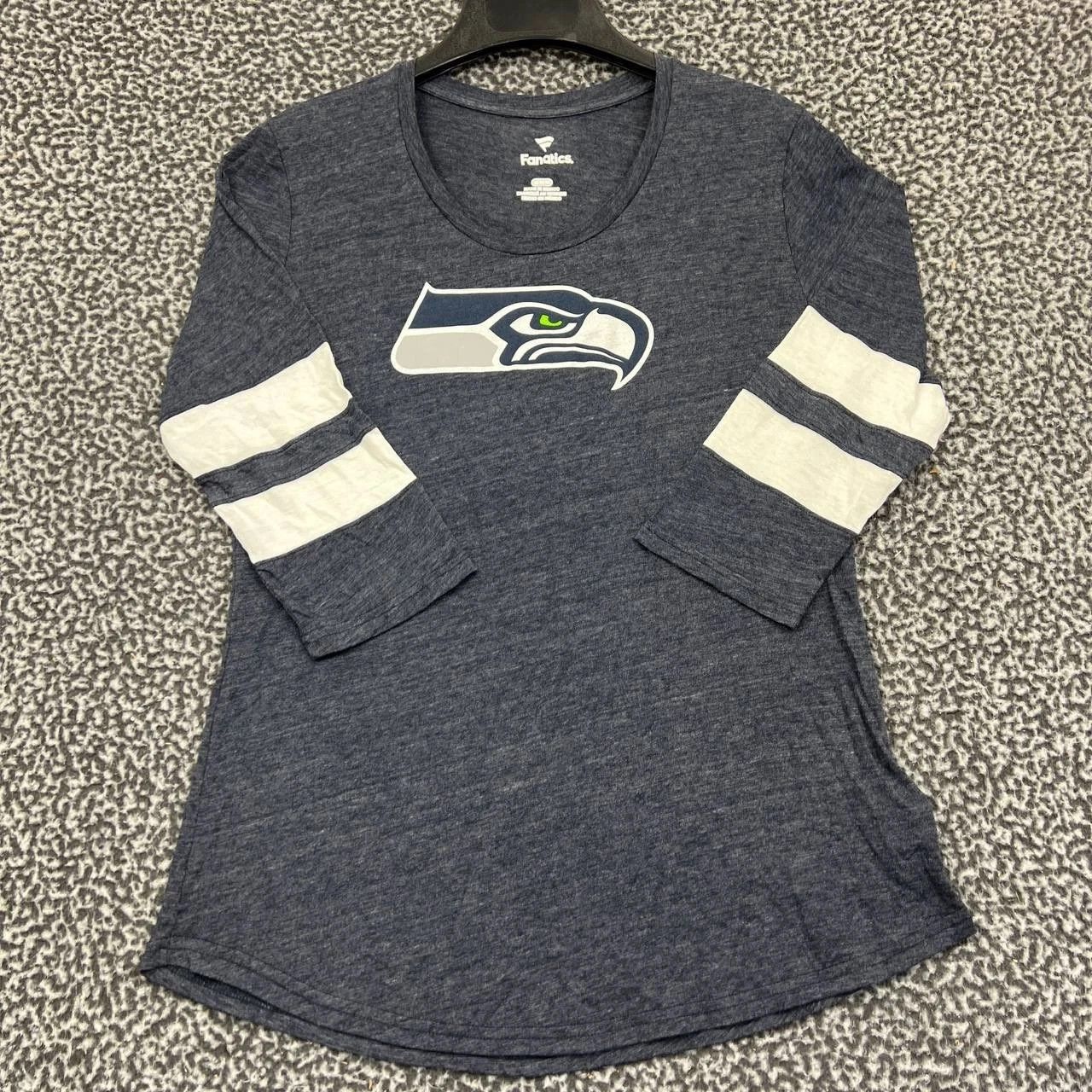 Other Seattle Seahawks Shirt Women Long Sleeve Crew Neck New M Size M / US 6-8 / IT 42-44 - 1 Thumbnail