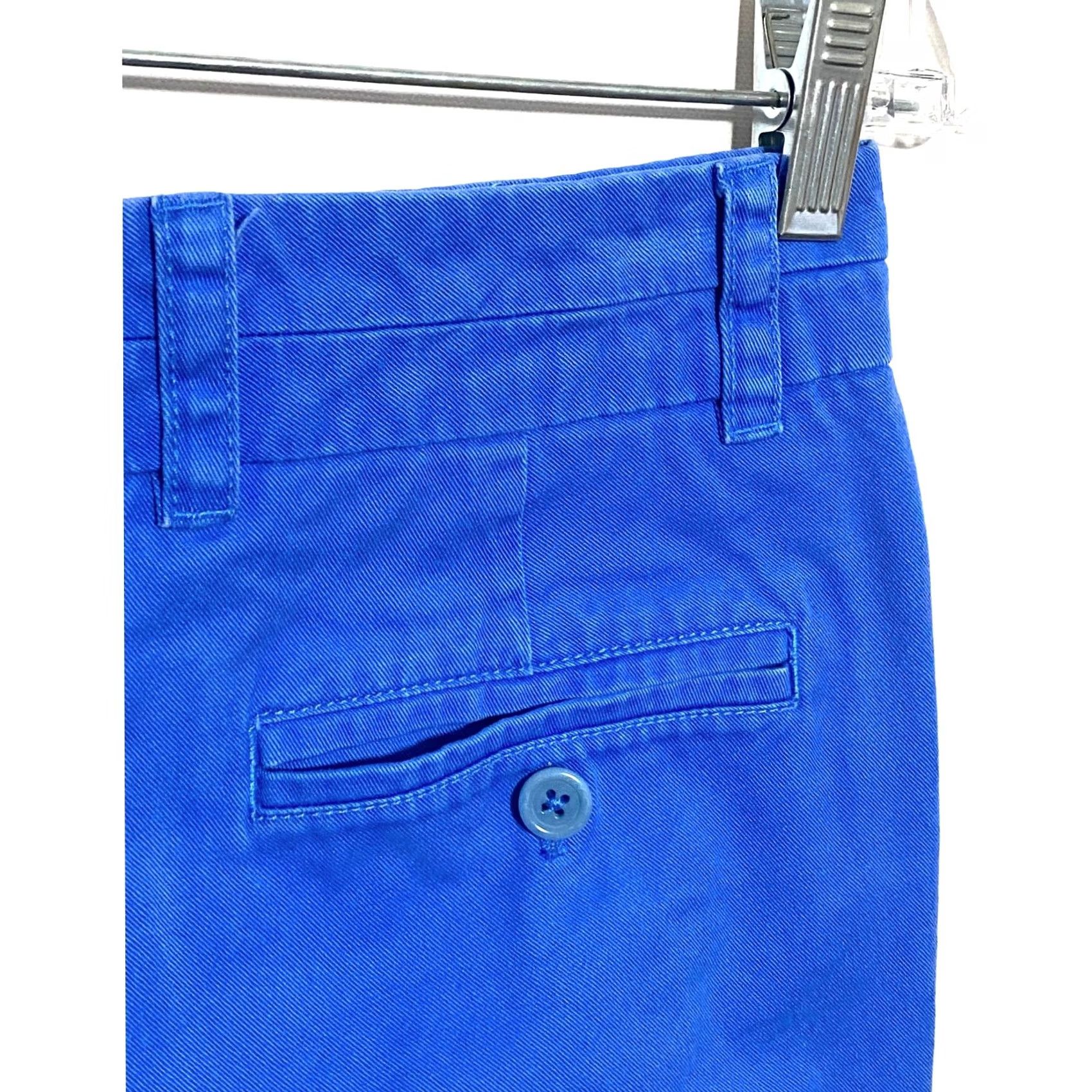 J.Crew VINTAGE J.Crew Blue Chino Shorts Womens 00 Casual Summer Preppy Vacation Beachy Short Size 24" / US 00 / IT 34 - 4 Thumbnail