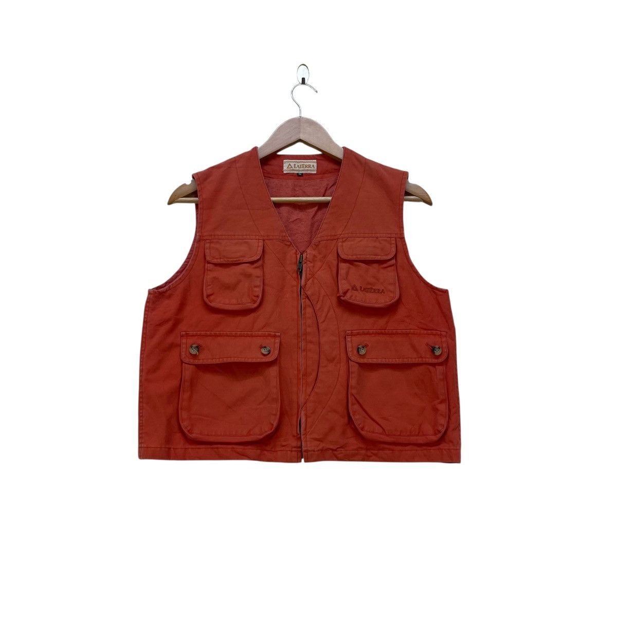 Vintage 💥 Vintage Lateerra Vest Jacket Size US M / EU 48-50 / 2 - 1 Thumbnail