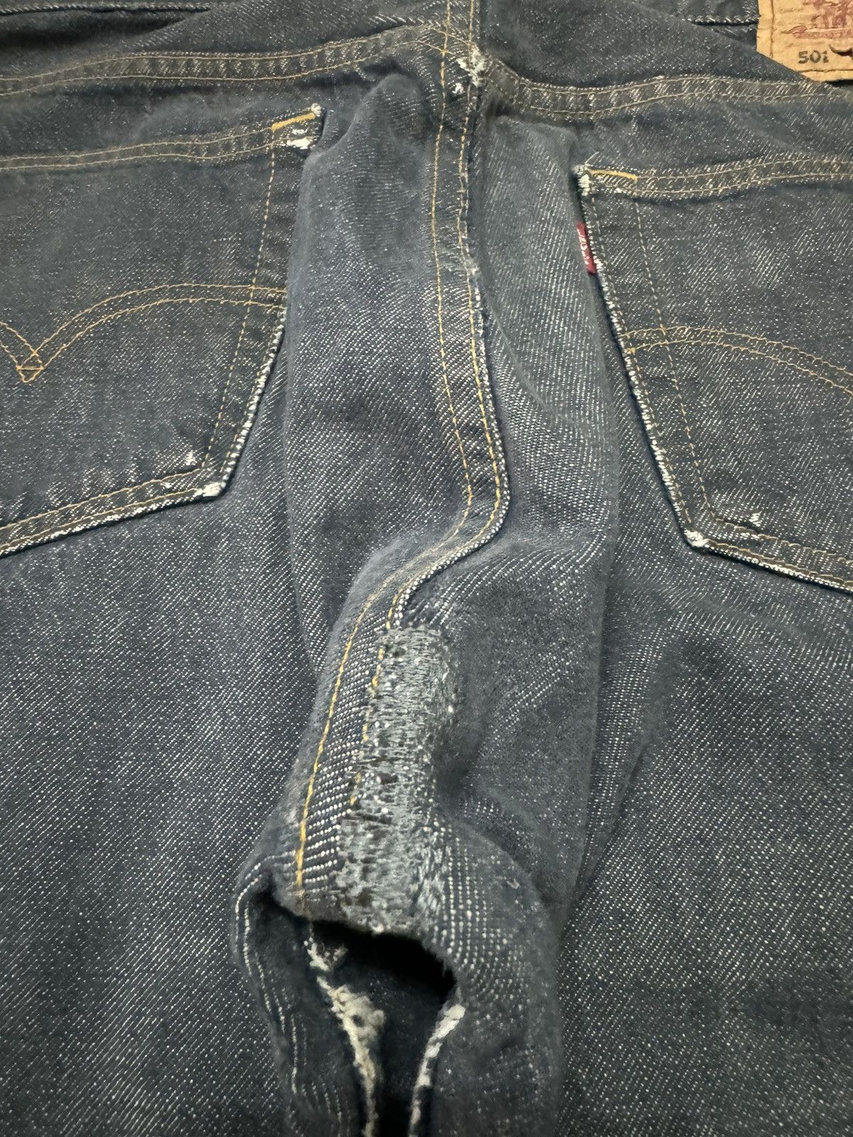 Levi's × Levi's Vintage Clothing × Vintage Vintage Levi’s 501 Distressed Blue Denim Jeans 34x32 Size US 34 / EU 50 - 10 Thumbnail